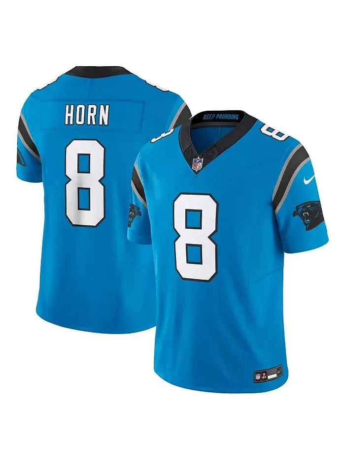 Мужская джерси Jaycee Horn Carolina Panthers Vapor F.U.S.E. Limited Nike — изображение 1 из 3, синий
