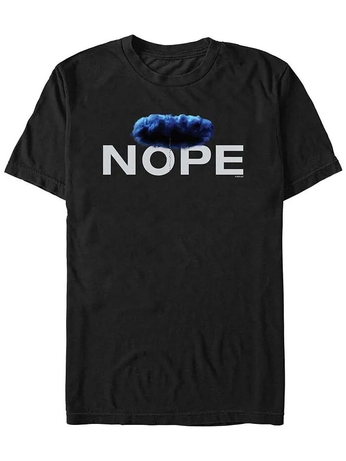 Мужская футболка с коротким рукавом Nope Logo Cloud Fifth Sun — изображение 1 из 1, черный
