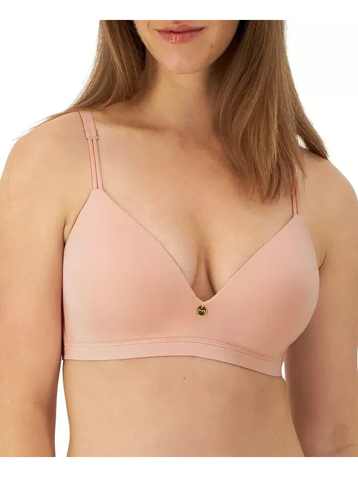 Женский роскошный бюстгальтер-футболка с принтом на каждый день DM2402 Maidenform — изображение 1 из 5, розовый