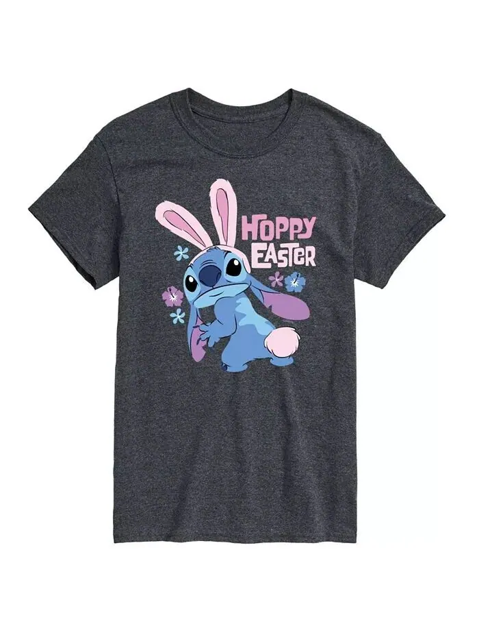 Мужские футболки с коротким рукавом Lilo and Stitch AIRWAVES — изображение 5 из 5, черный