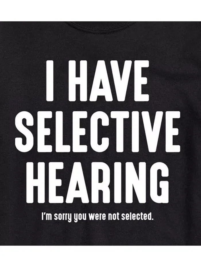 Футболка мужская с коротким рукавом Hybrid Apparel Selective Hearing AIRWAVES — изображение 8 из 9, синий