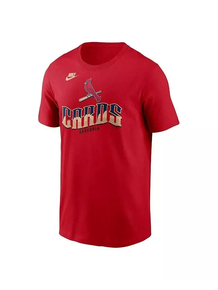 Мужская красная футболка местного родного города St. Louis Cardinals Nike — изображение 2 из 3