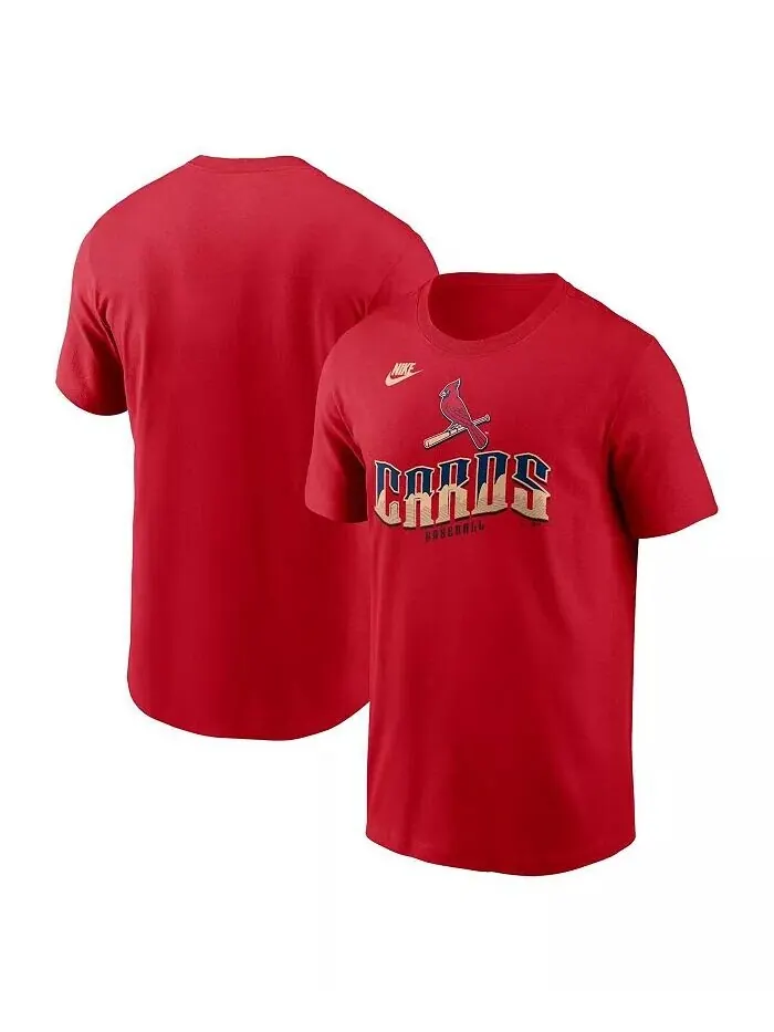 Мужская красная футболка St. Louis Cardinals Local Home Town Nike — изображение 1 из 3, красный