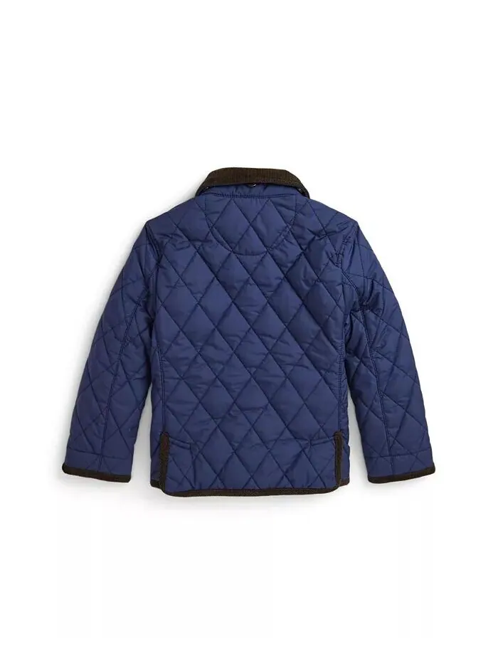 Куртка Barn с капюшоном для малышей и маленьких мальчиков Polo Ralph Lauren — изображение 5 из 6, черный