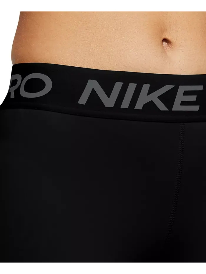 Женские шорты Pro длиной 3" Nike — изображение 4 из 4, черный/серый
