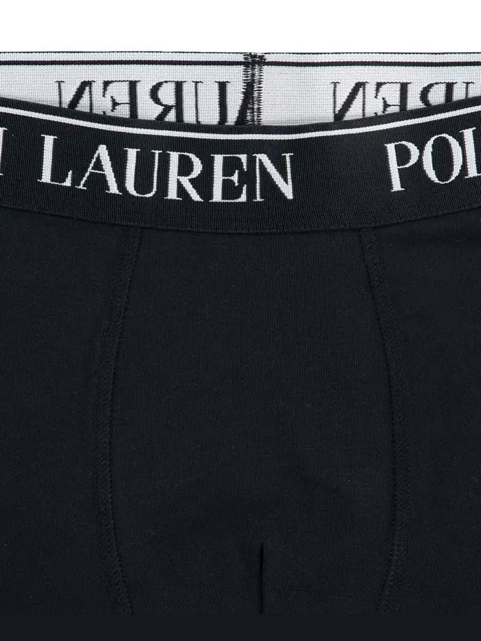 Боксеры Big Boys Stretch, 5 штук в упаковке Polo Ralph Lauren — изображение 3 из 8, черный