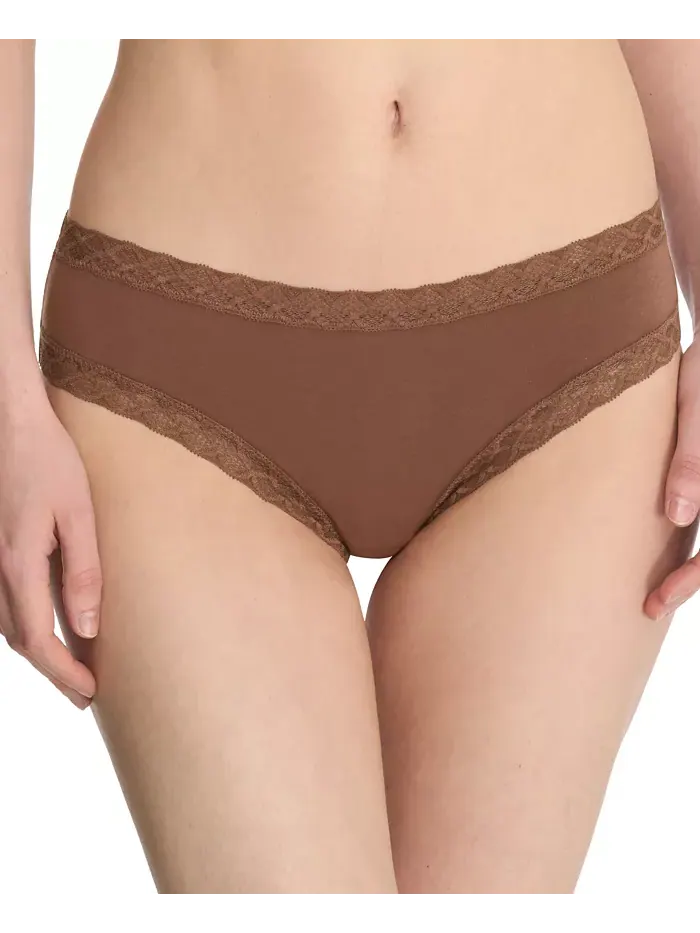 Трусы Bliss Lace-Trim Cotton Brief Underwear 156058 Natori