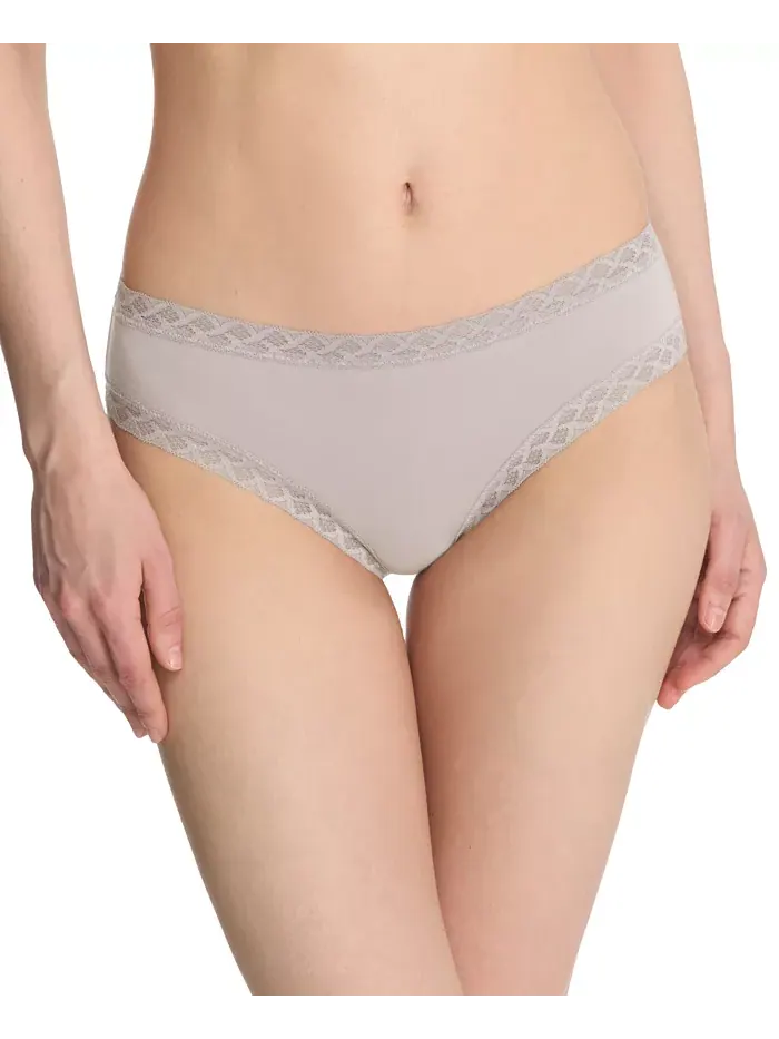 Трусы Bliss Lace-Trim Cotton Brief Underwear 156058 Natori