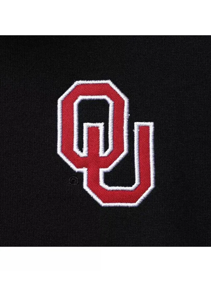 Мужская толстовка Oklahoma Sooners Tortugas Logo с застежкой-молнией на четверть Colosseum — изображение 4 из 6, черный