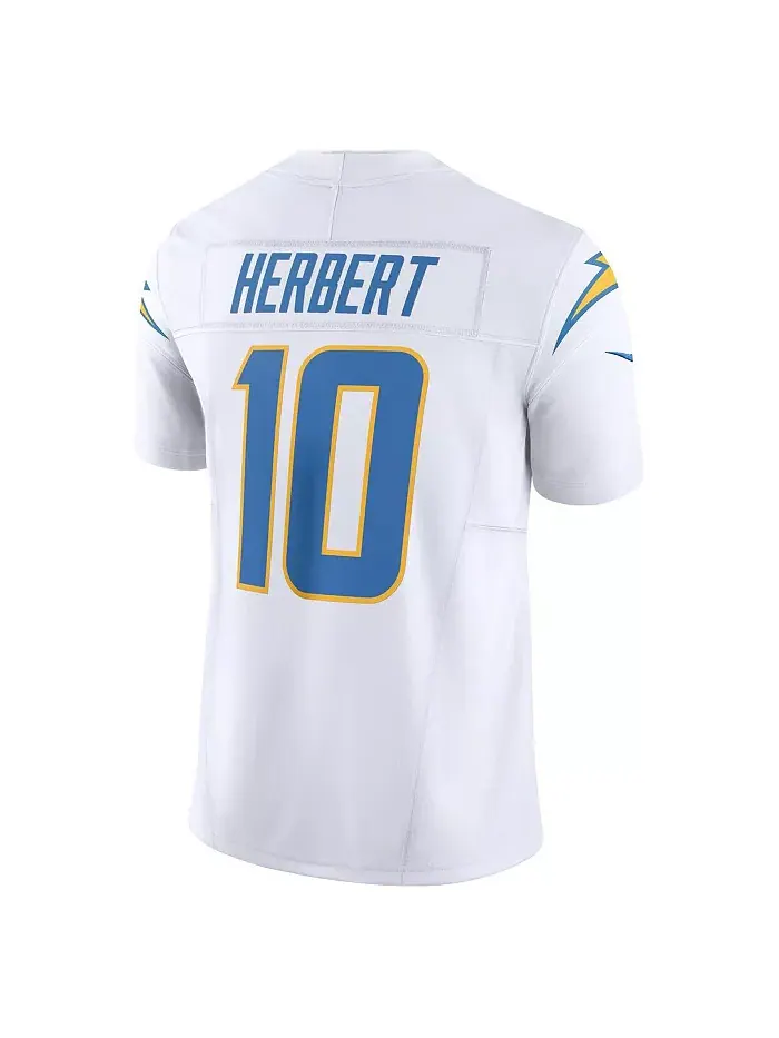 Мужская джерси Los Angeles Chargers Vapor F.U.S.E. Limited Джастина Герберта Nike — изображение 2 из 3, королевский