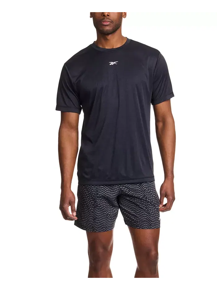 Мужская футболка Tech Regular-Fit с логотипом Reebok — изображение 3 из 3, черный