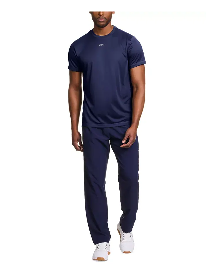 Мужская футболка Tech Regular Fit с логотипом Reebok — изображение 3 из 3, темно-синий
