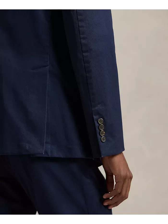 Мужская пиджак-поло неструктурированный современный пиджак Polo Ralph Lauren — изображение 3 из 7, синий