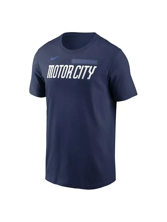 Мужская футболка Spencer Torkelson Detroit Tigers 2024 City Connect Fuse с именем и номером — изображение 3 из 3, синий