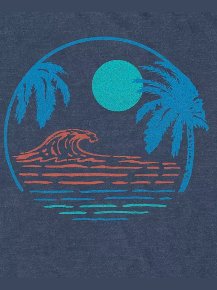 Мужская футболка с коротким рукавом Surf Cove Generic Additude — изображение 3 из 3, темно-синий