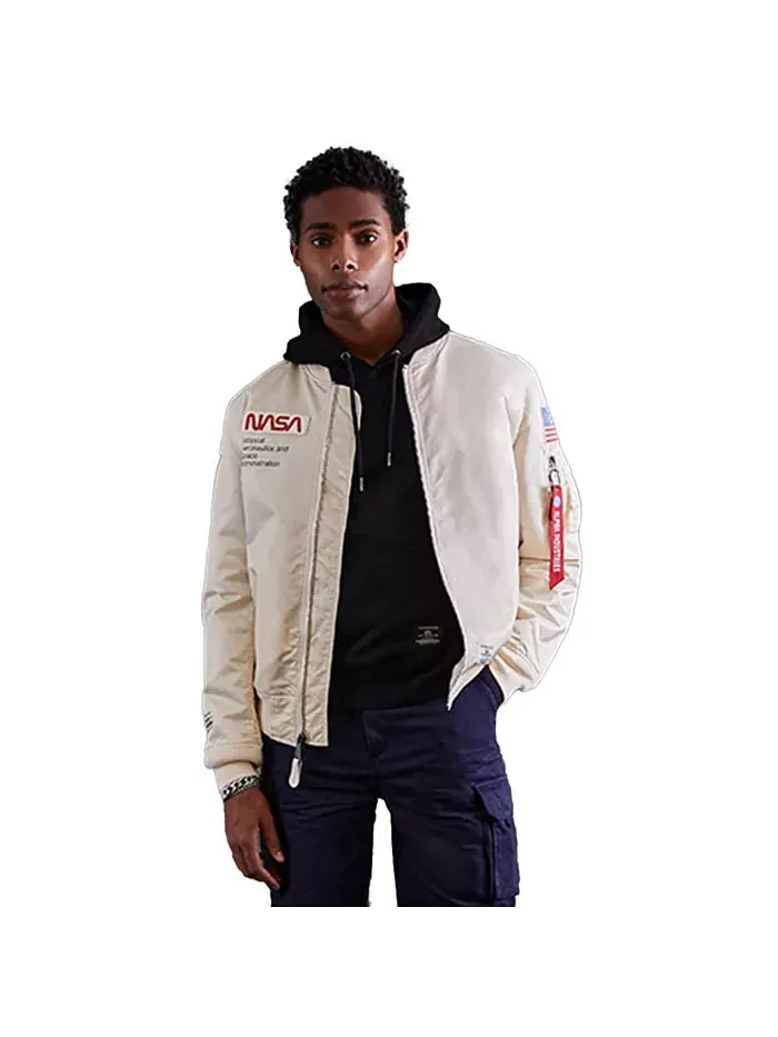 Мужская куртка L-2B Nasa Gen II Alpha Industries — бежевый