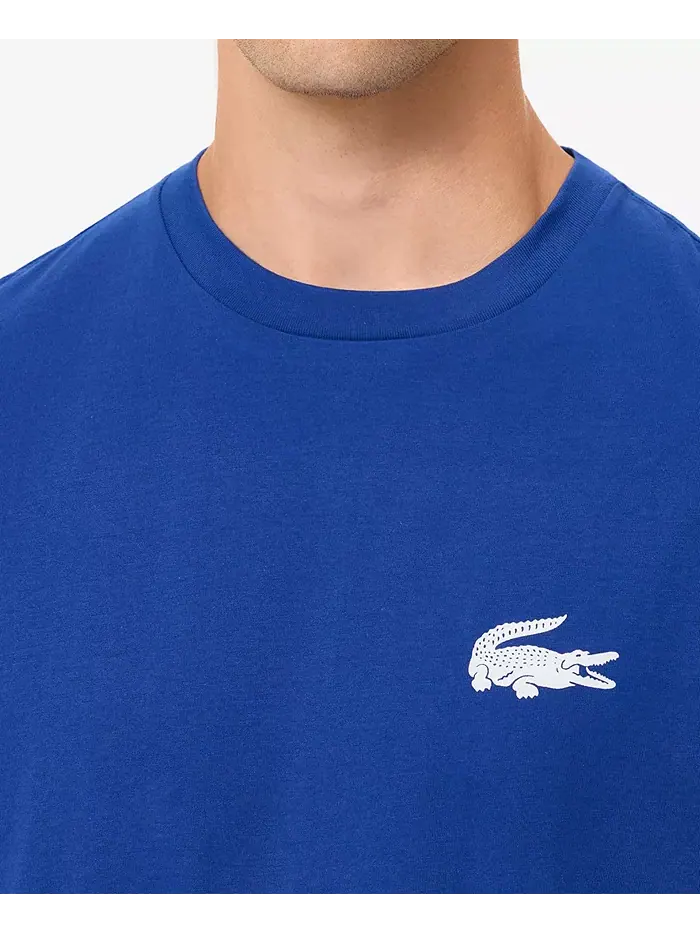 Футболка Lacoste, мужская, для сна и отдыха — изображение 5 из 8, зеленый