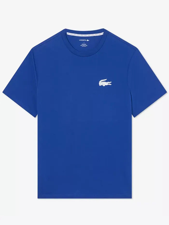 Футболка Lacoste, мужская, для сна и отдыха — изображение 8 из 8, зеленый