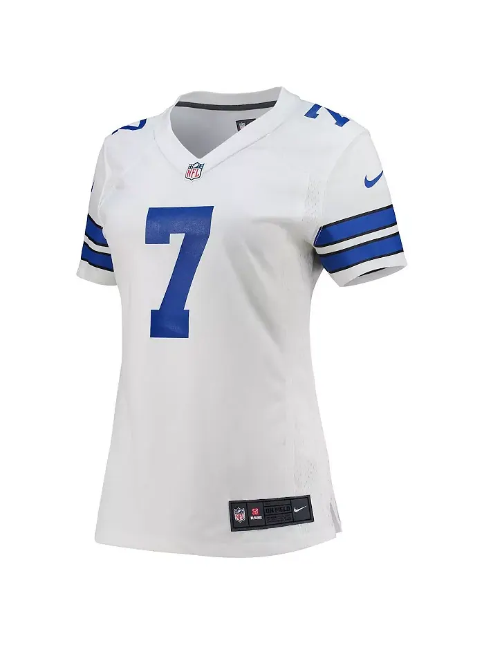 Мужская и женская игровая футболка Dallas Cowboys Тревона Диггса Nike — изображение 2 из 5, белый