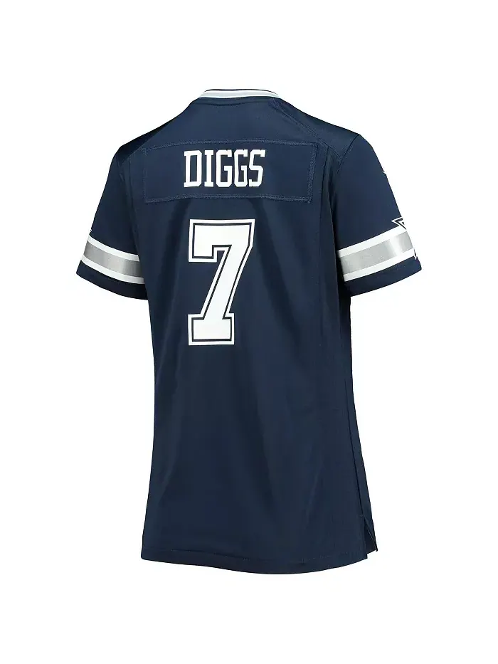 Мужская и женская игровая футболка Dallas Cowboys Тревона Диггса Nike — изображение 4 из 5, белый