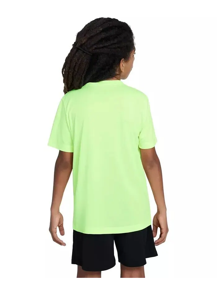 Футболка Dri-FIT с круглым вырезом Big Kids' Legend с логотипом-галочкой Nike — изображение 2 из 7, белый