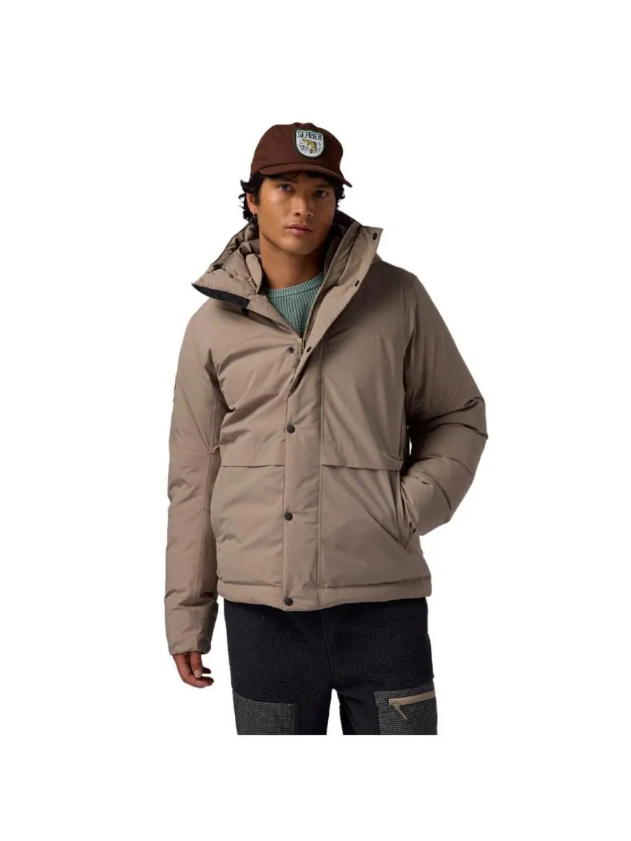 Мужская пуховая куртка Backcountry ALLIED Down Après Jacket Пуховые куртки Backcountry — серый