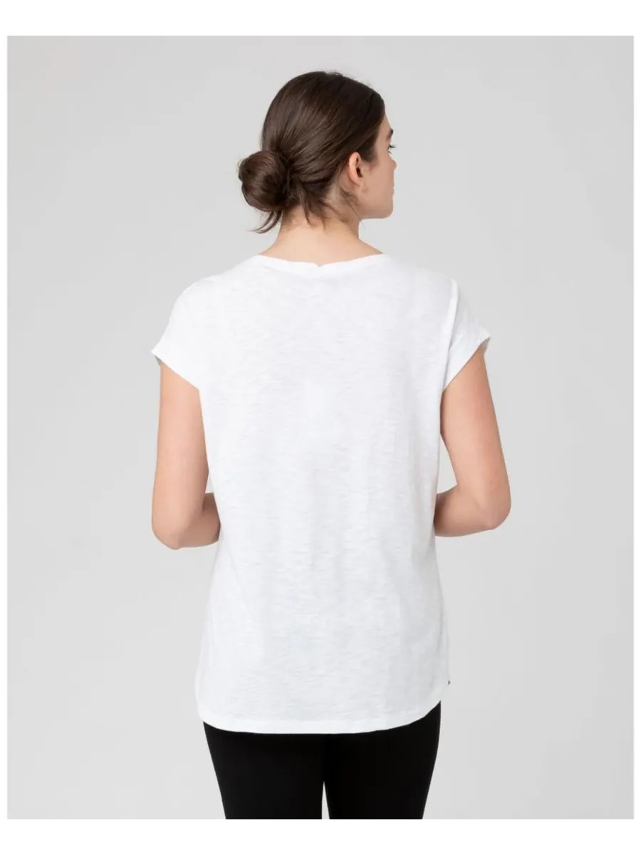 Футболка для кормления Ripe Richie для беременных Ripe Maternity — изображение 3 из 7, белый