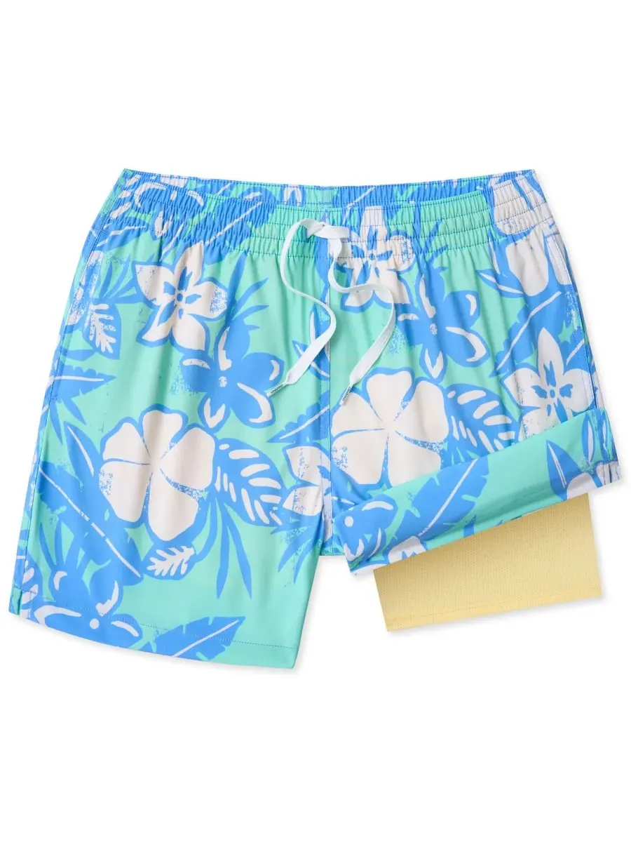 Мужские плавки Baja Breezies Classic 5,5 дюймов Chubbies — изображение 1 из 3, зеленый