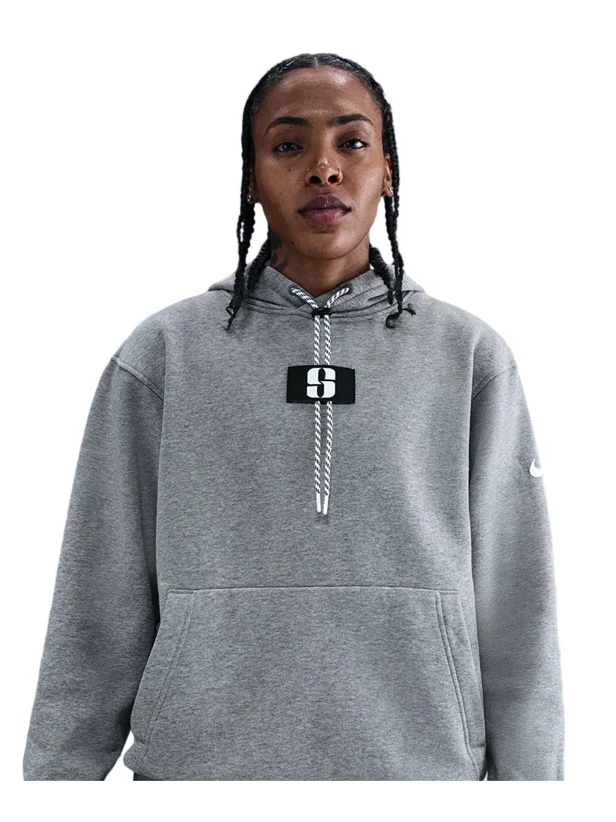 Женская флисовая баскетбольная толстовка Sabrina Nike — изображение 1 из 5, черный
