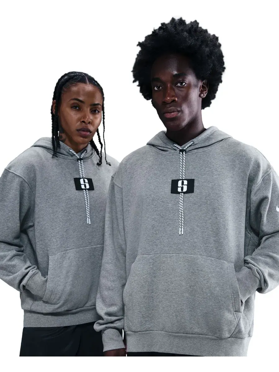 Женская флисовая баскетбольная толстовка Sabrina Nike — изображение 5 из 5, черный
