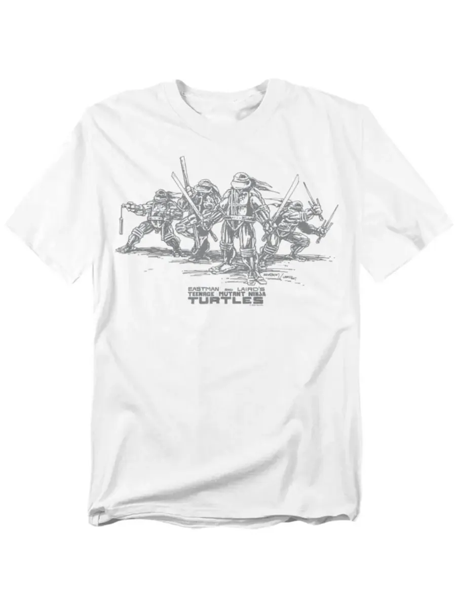 Мужская футболка Tonal Group Teenage Mutant Ninja Turtles — изображение 1 из 3, белый