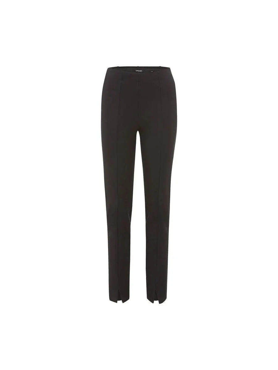 Женские трикотажные брюки Pia Fit Olsen — изображение 4 из 7, черный