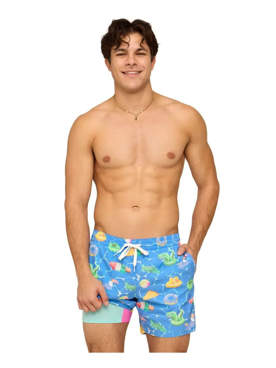 Мужские плавки The Cannonball Crews Classic 5.5 дюймов Chubbies — изображение 1 из 3, синий