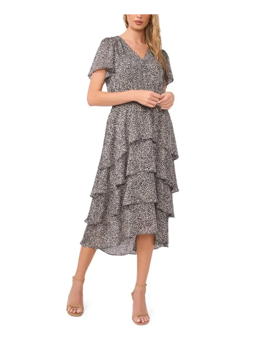 Женское многослойное платье с четырьмя ярусами Vince Camuto