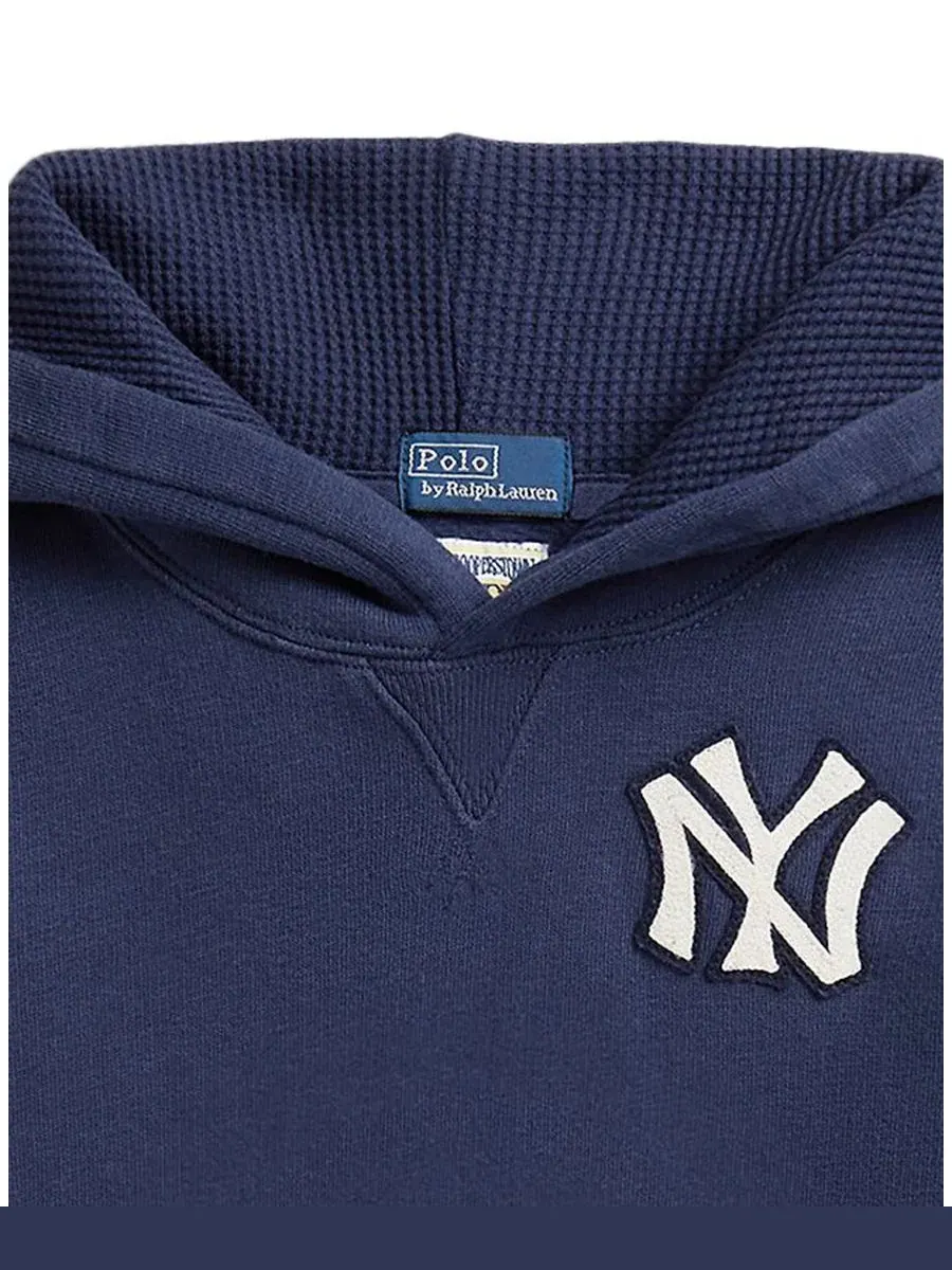 Детская толстовка с капюшоном (для мальчиков 2-7 лет) Polo Ralph Lauren, темно-cobalt — изображение 2 из 3, кобальт