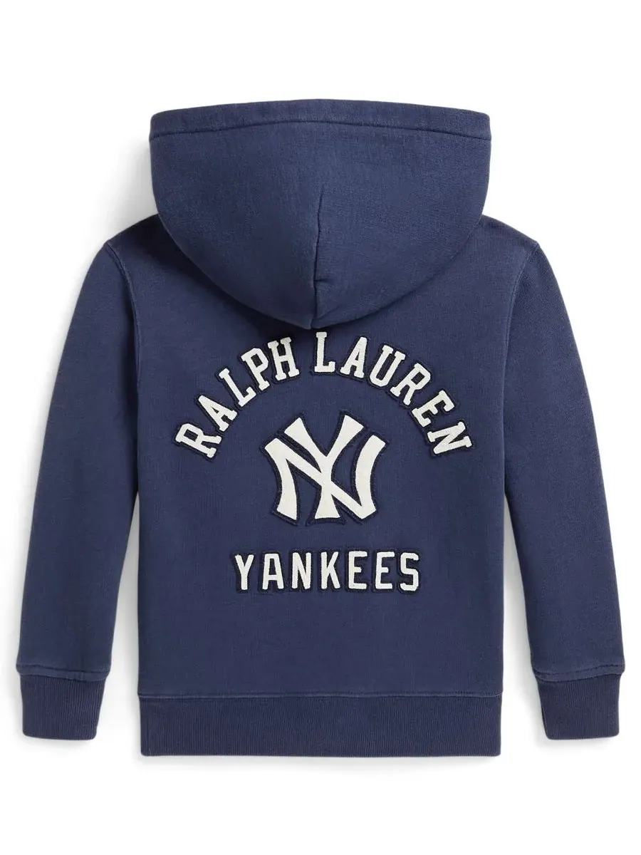 Детская толстовка с капюшоном (для мальчиков 2-7 лет) Polo Ralph Lauren, темно-cobalt — изображение 3 из 3, кобальт