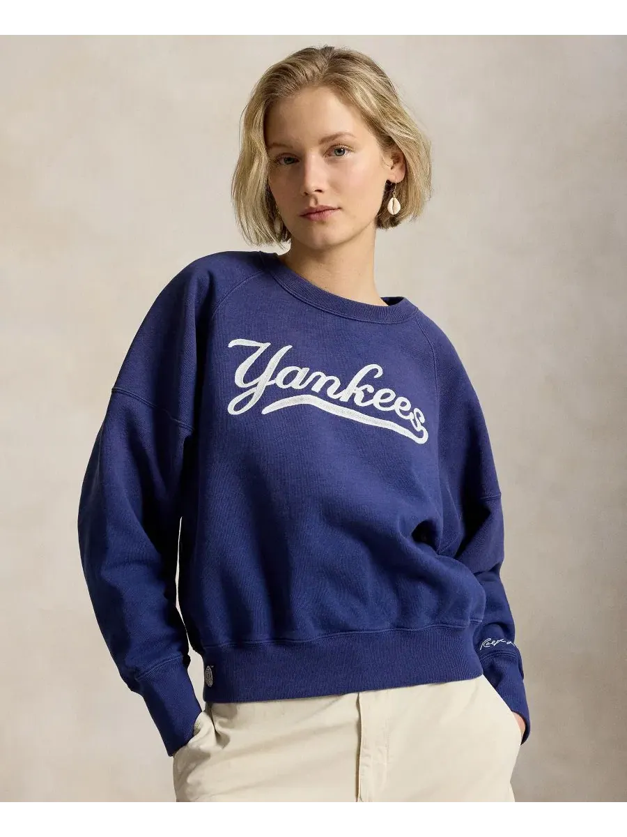 Женская толстовка с длинными рукавами Polo Ralph Lauren — изображение 1 из 5, голубой