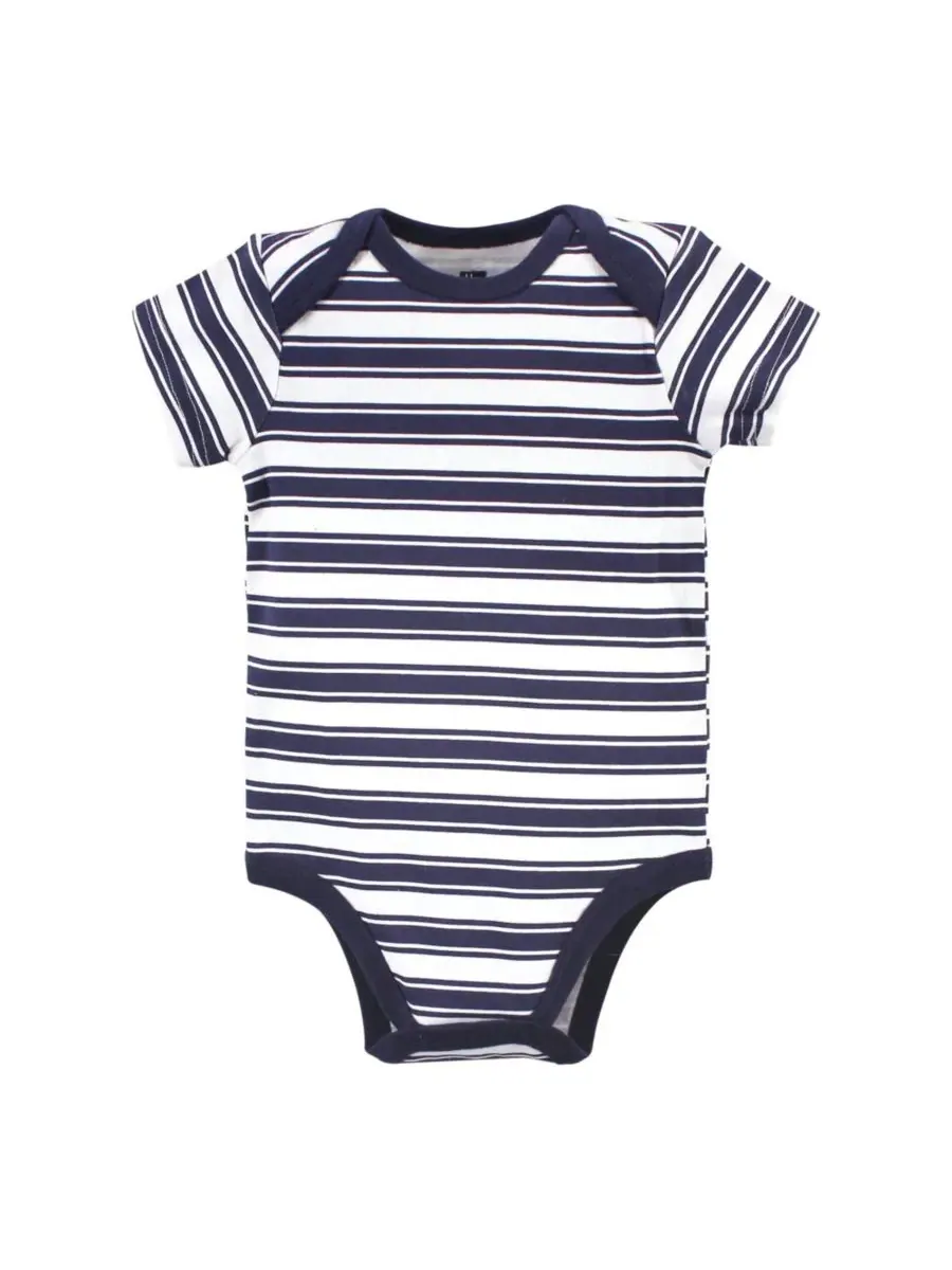 Комплект из 5 хлопковых боди Essential Hudson Baby, Boy Daddy 5-Pack — изображение 6 из 7
