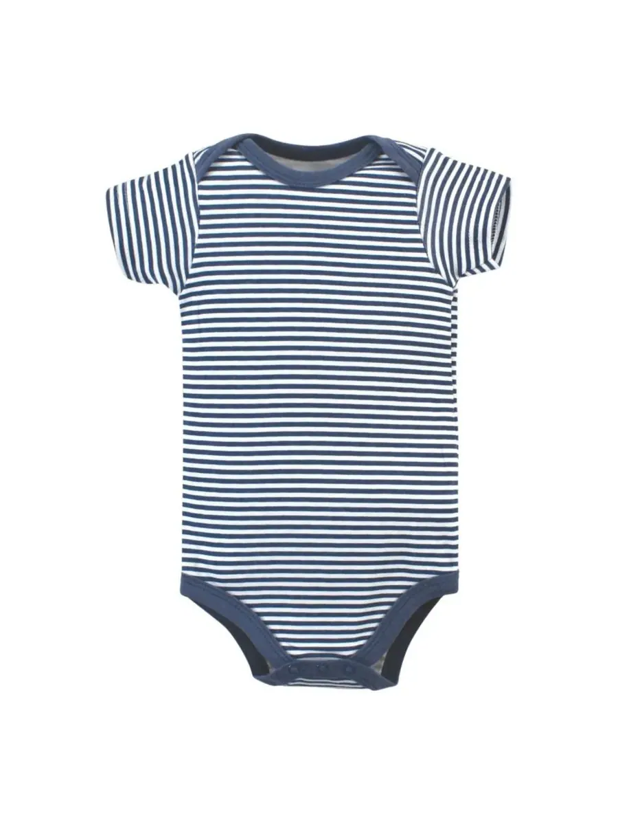Комплект из 5 хлопковых боди Essential Hudson Baby, Construction Work 5 Pack — изображение 6 из 7