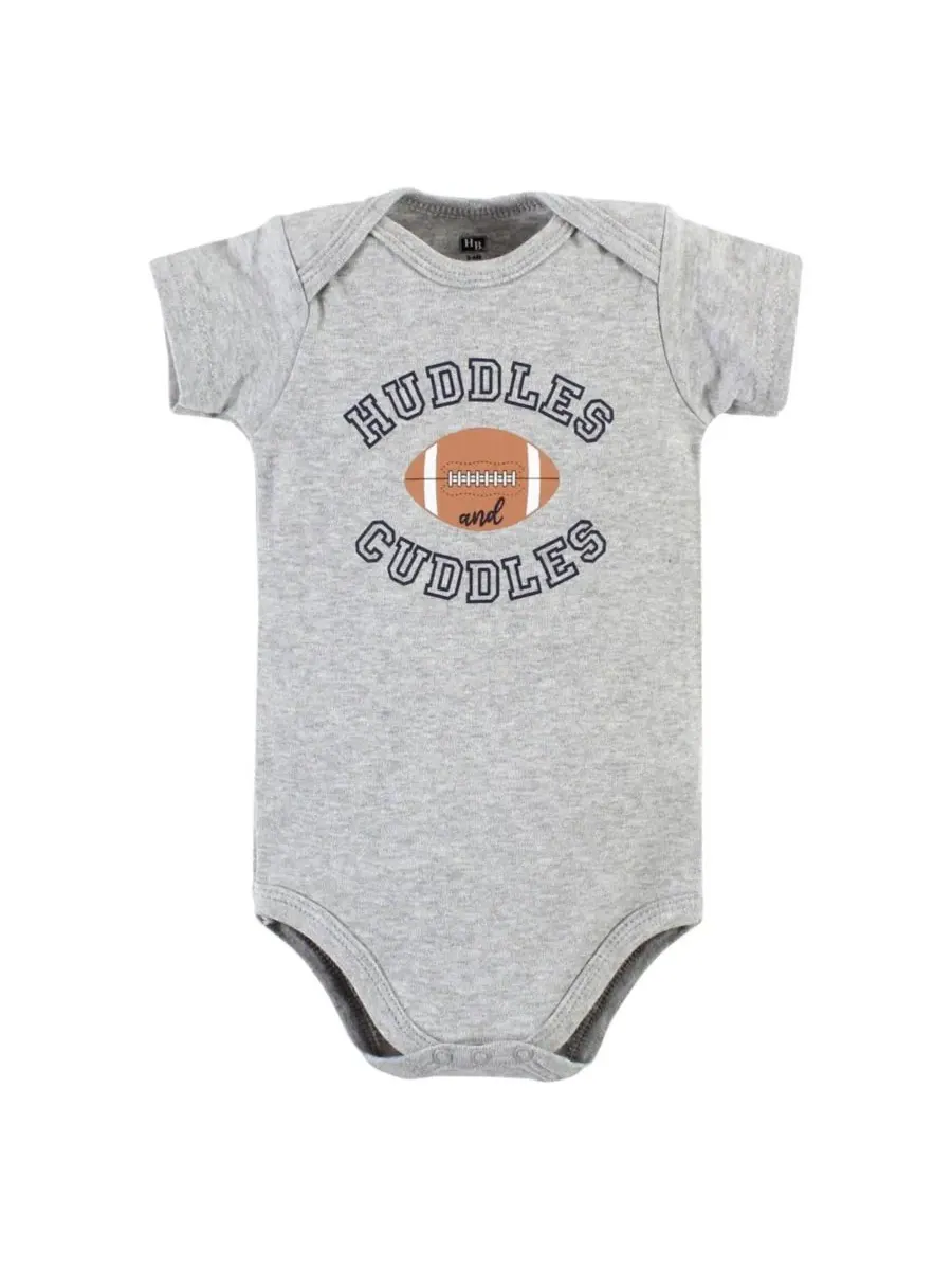 Хлопковый боди, брюки и обувь, комплект из 3 предметов, Tree Rex Hudson Baby, Football Huddles — изображение 3 из 5