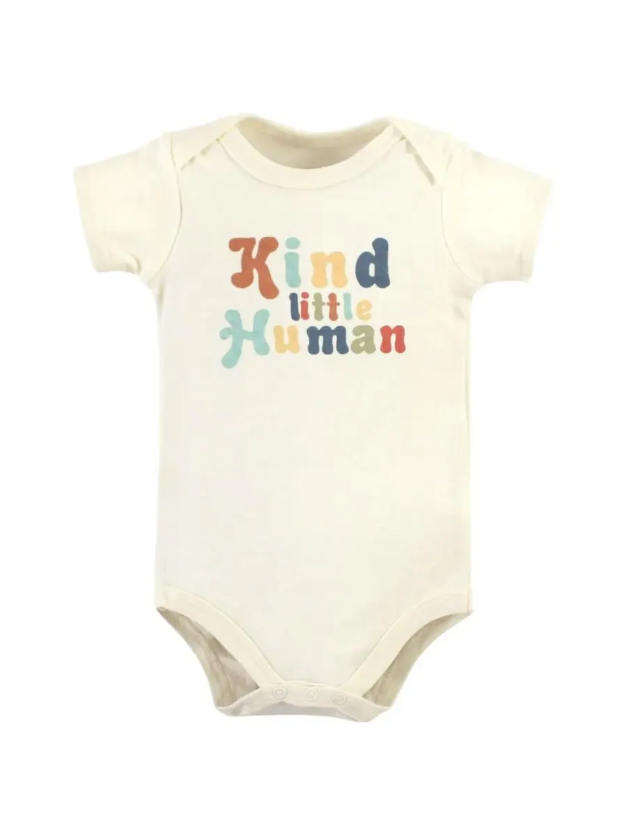 Хлопковый боди, брюки и обувь, комплект из 3 предметов, Tree Rex Hudson Baby, Kind Human — изображение 3 из 5