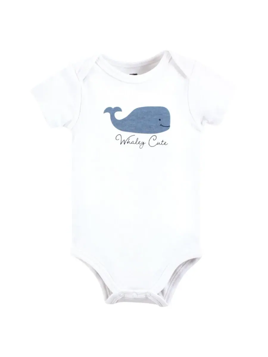 Хлопковый боди, брюки и обувь, комплект из 3 предметов, Tree Rex Hudson Baby, Whaley Cute Anchor — изображение 3 из 4
