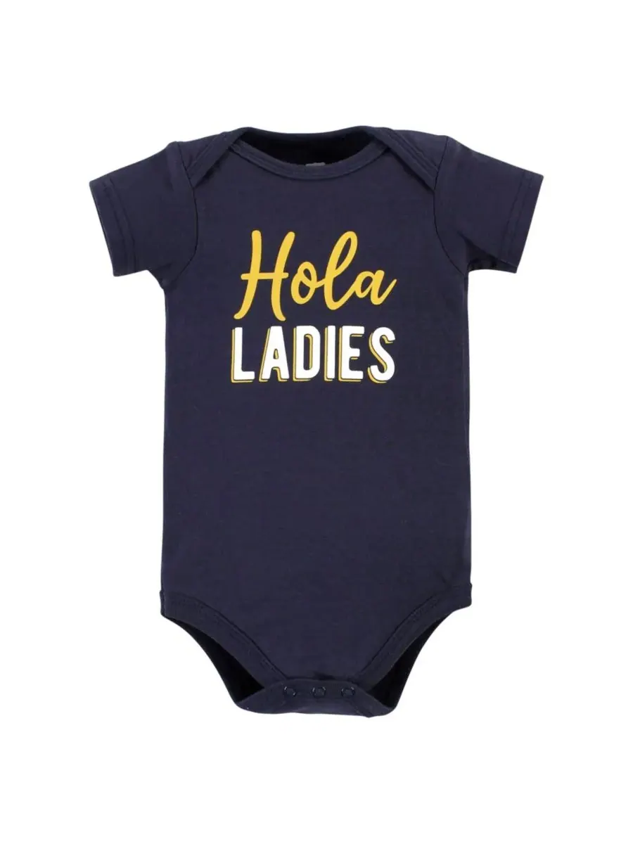 Хлопковый боди, брюки и обувь, комплект из 3 предметов, Tree Rex Hudson Baby, Hola Ladies Short — изображение 3 из 5