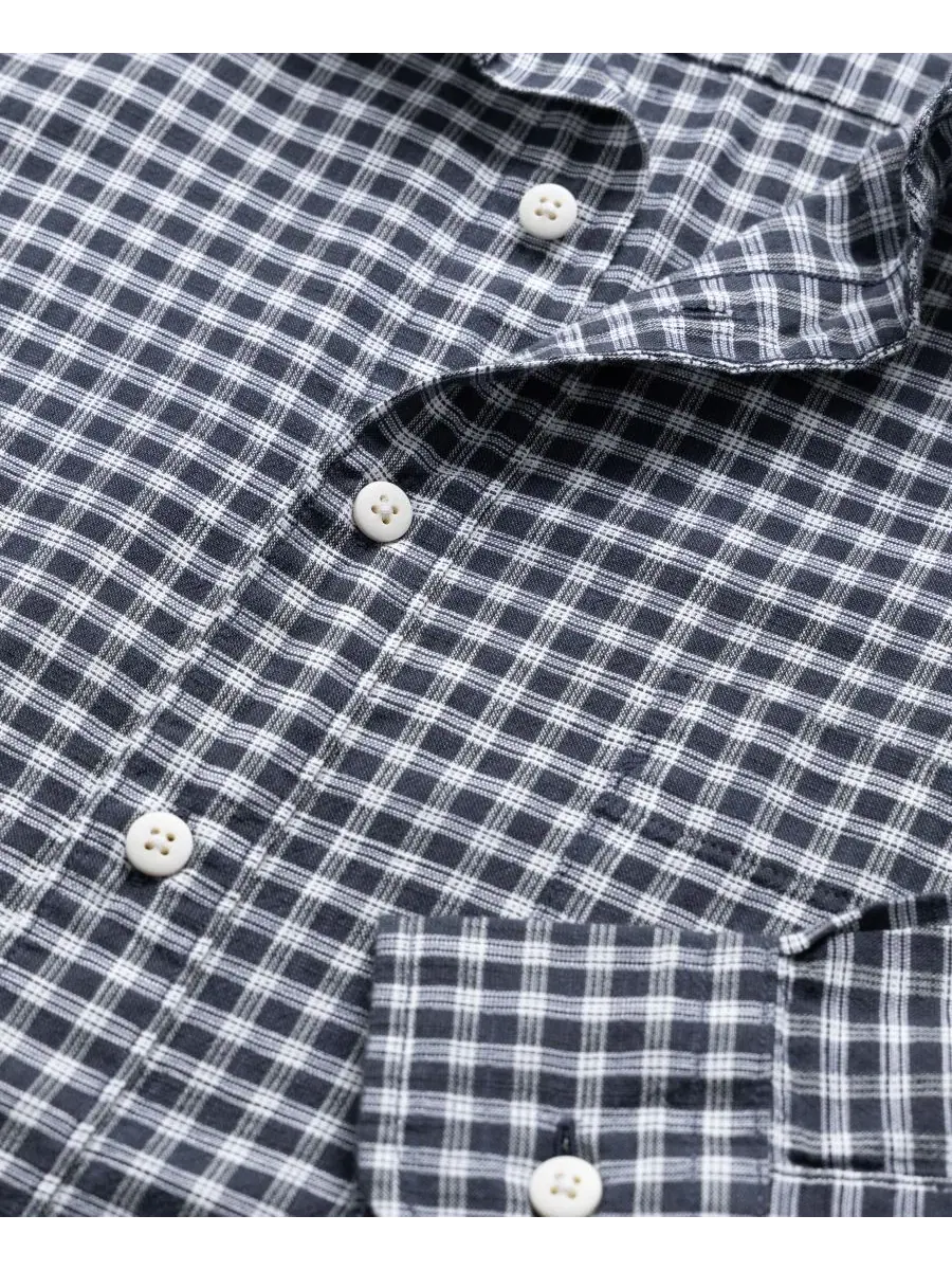 Рубашка Mckerrow Slim Fit Cotton Linen Rodd & Gunn — изображение 2 из 6, королевский
