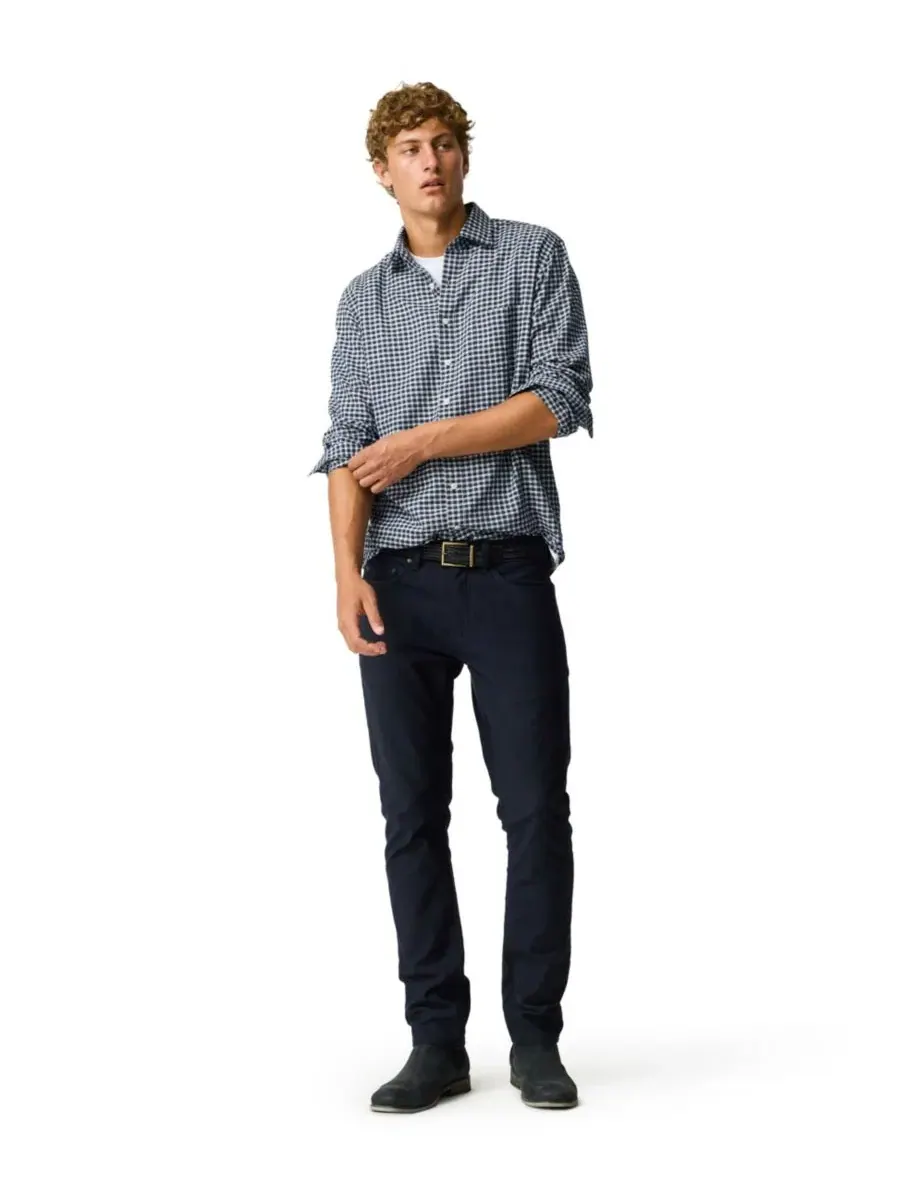 Рубашка Mckerrow Slim Fit Cotton Linen Rodd & Gunn — изображение 6 из 6, королевский