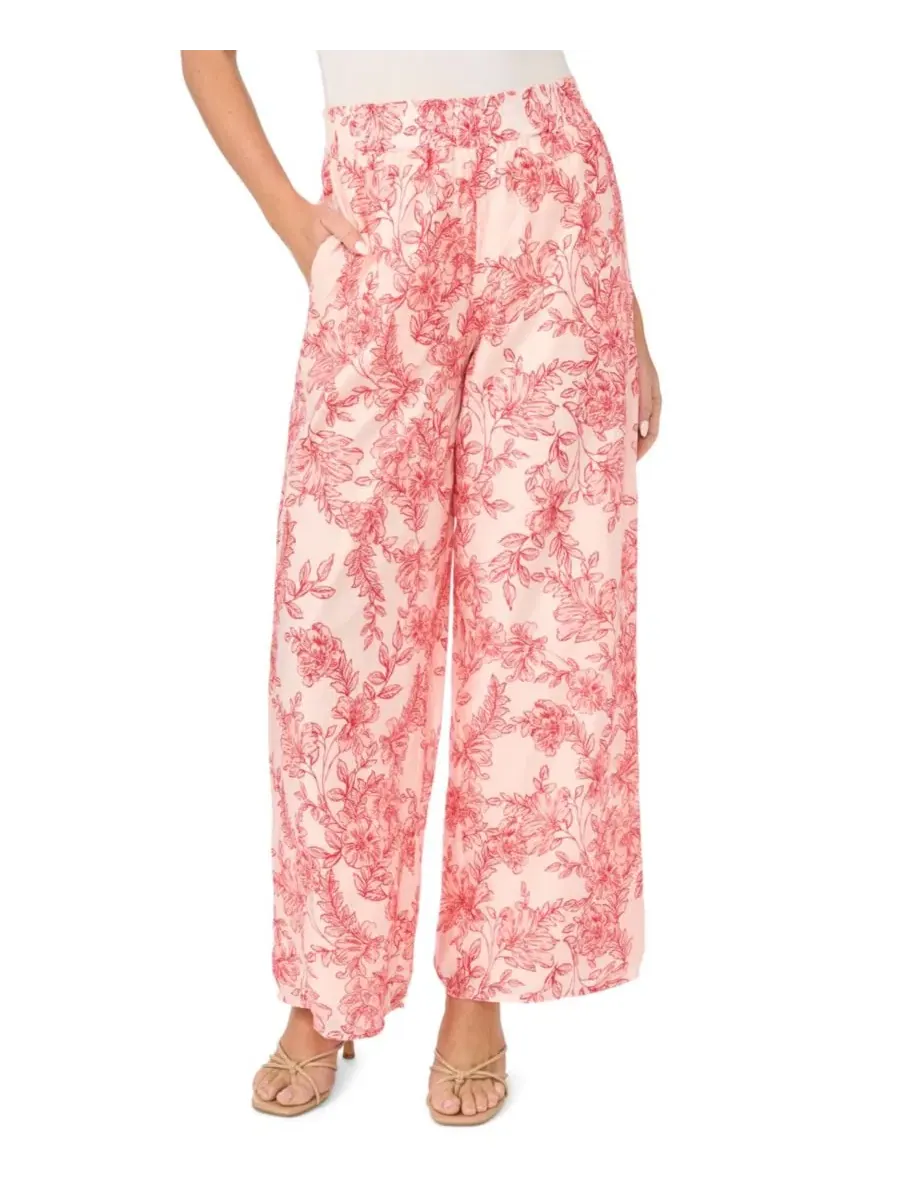 Брюки женские с широкой штаниной, на резинке Vince Camuto