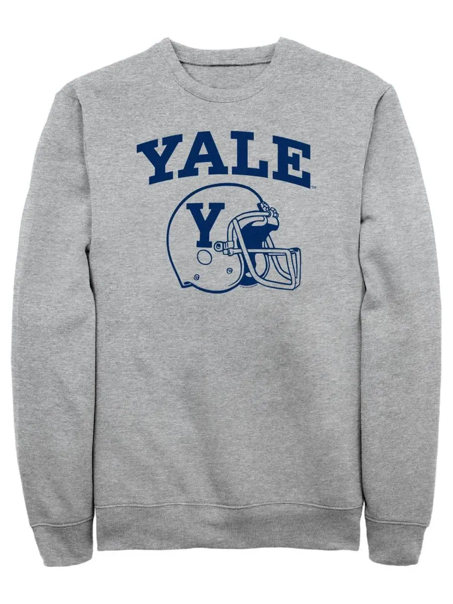 Свитшот с графикой Football Helmet, Yale University Fifth Sun — изображение 1 из 3, приглушенный