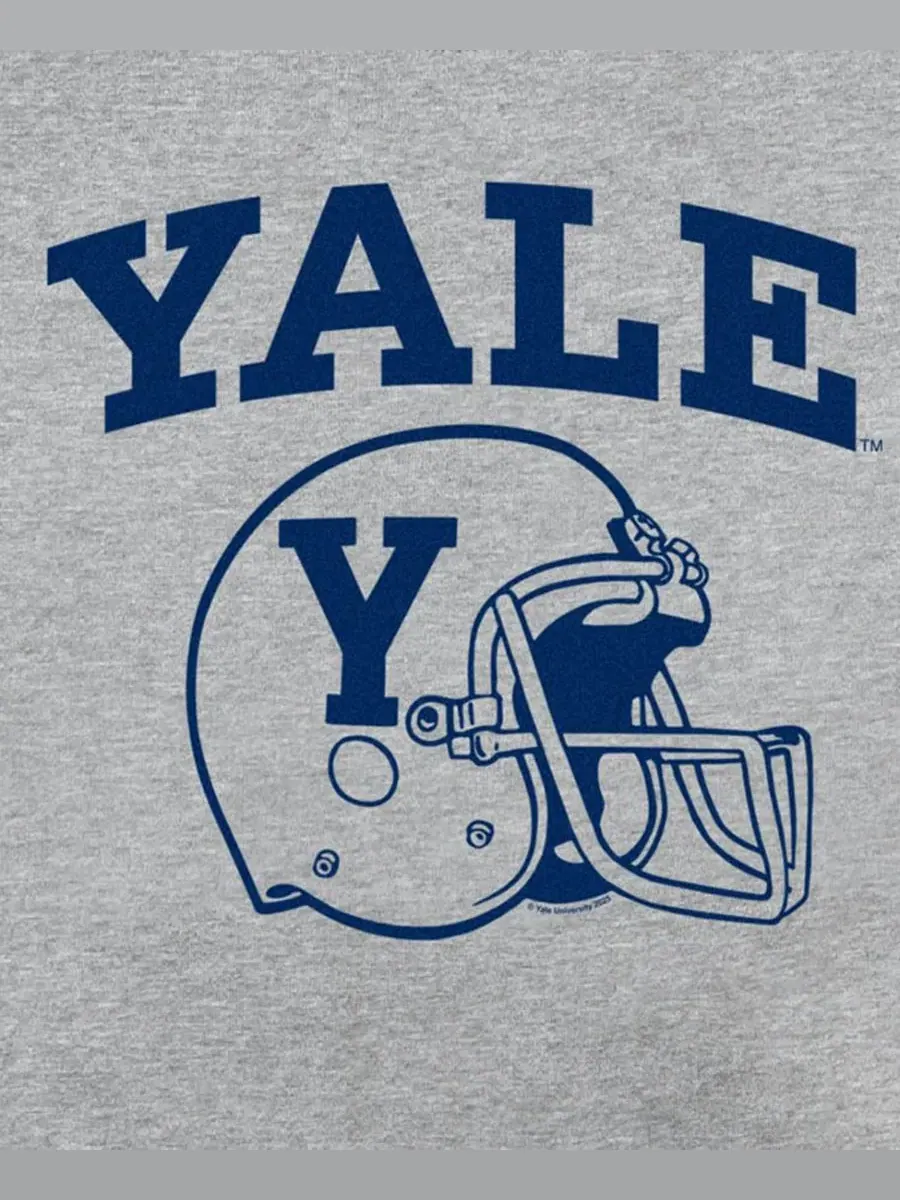 Свитшот с графикой Football Helmet, Yale University Fifth Sun — изображение 3 из 3, приглушенный