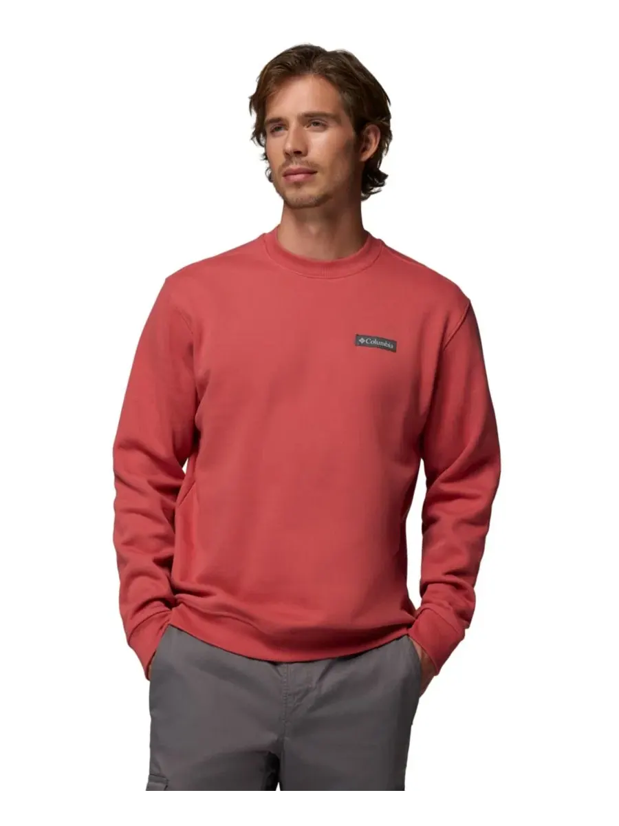 Свитшот Meridian Creek Crewneck Columbia — изображение 1 из 5, красный