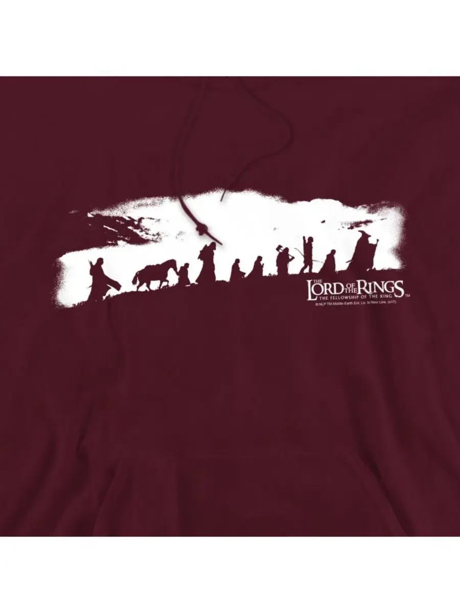 Худи с капюшоном The Fellowship Lord Of The Rings — изображение 2 из 3, коричневый